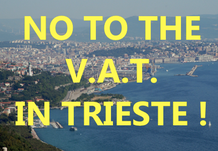No to the Italian Value Added Tax in the Free Territory of Trieste!